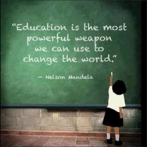 Education changes the world